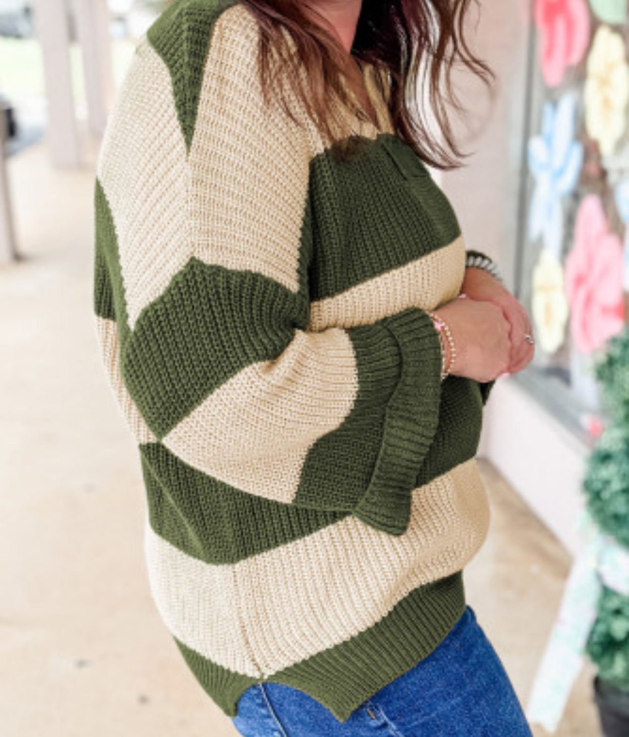 CURVY RISK WORTH TAKING SWEATER