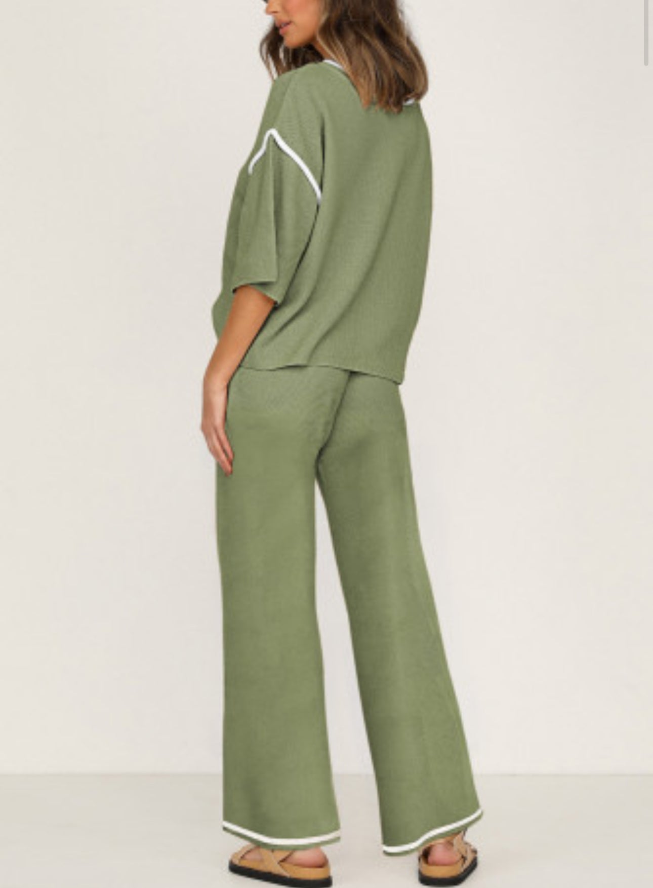 JUST PASSING THROUGH PANT SET