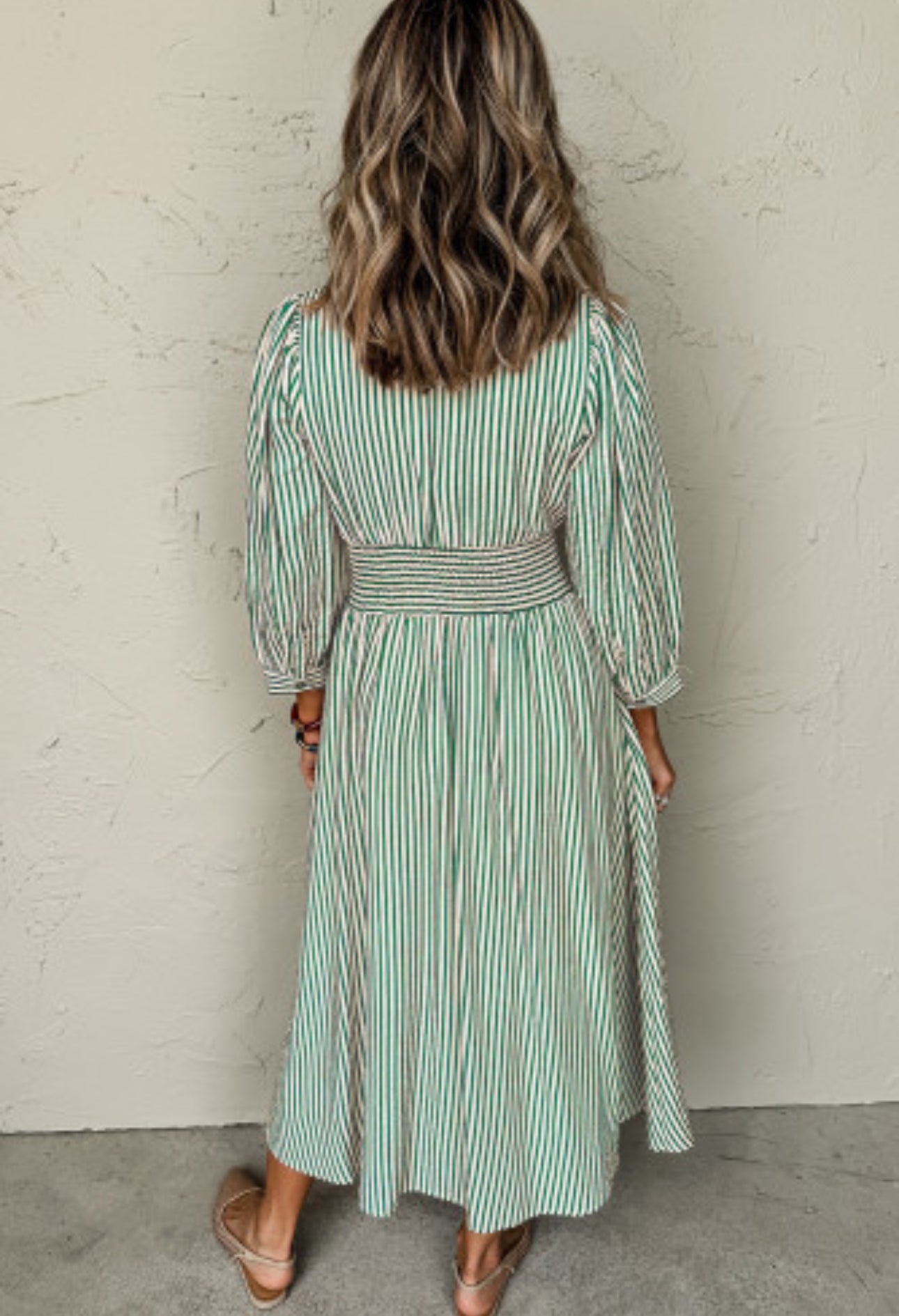 INTO THE PINES MIDI DRESS