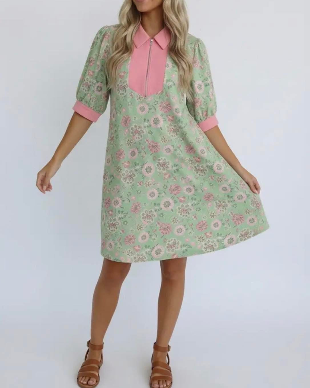 IN FULL BLOOM MINI DRESS