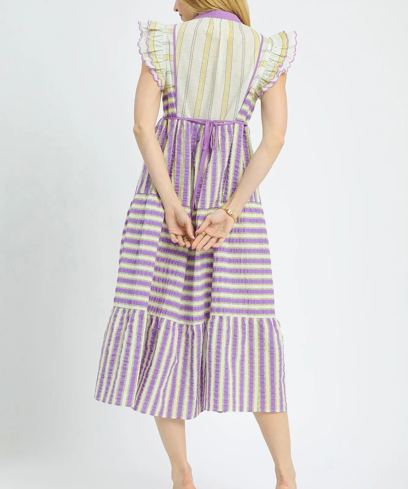 THROUGH THE GRAPEVINE MIDI DRESS