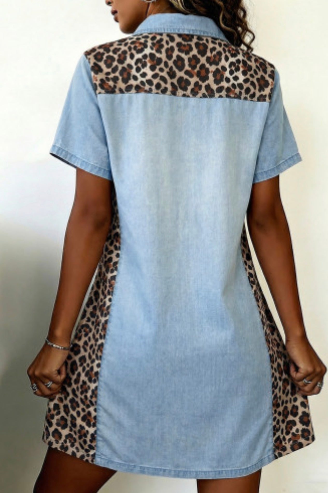 BLUE JEAN BABY MINI DRESS