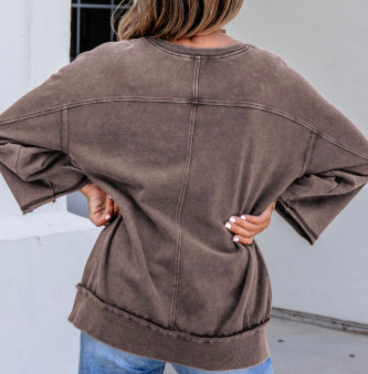 DESTINY LEE BROWN TOP