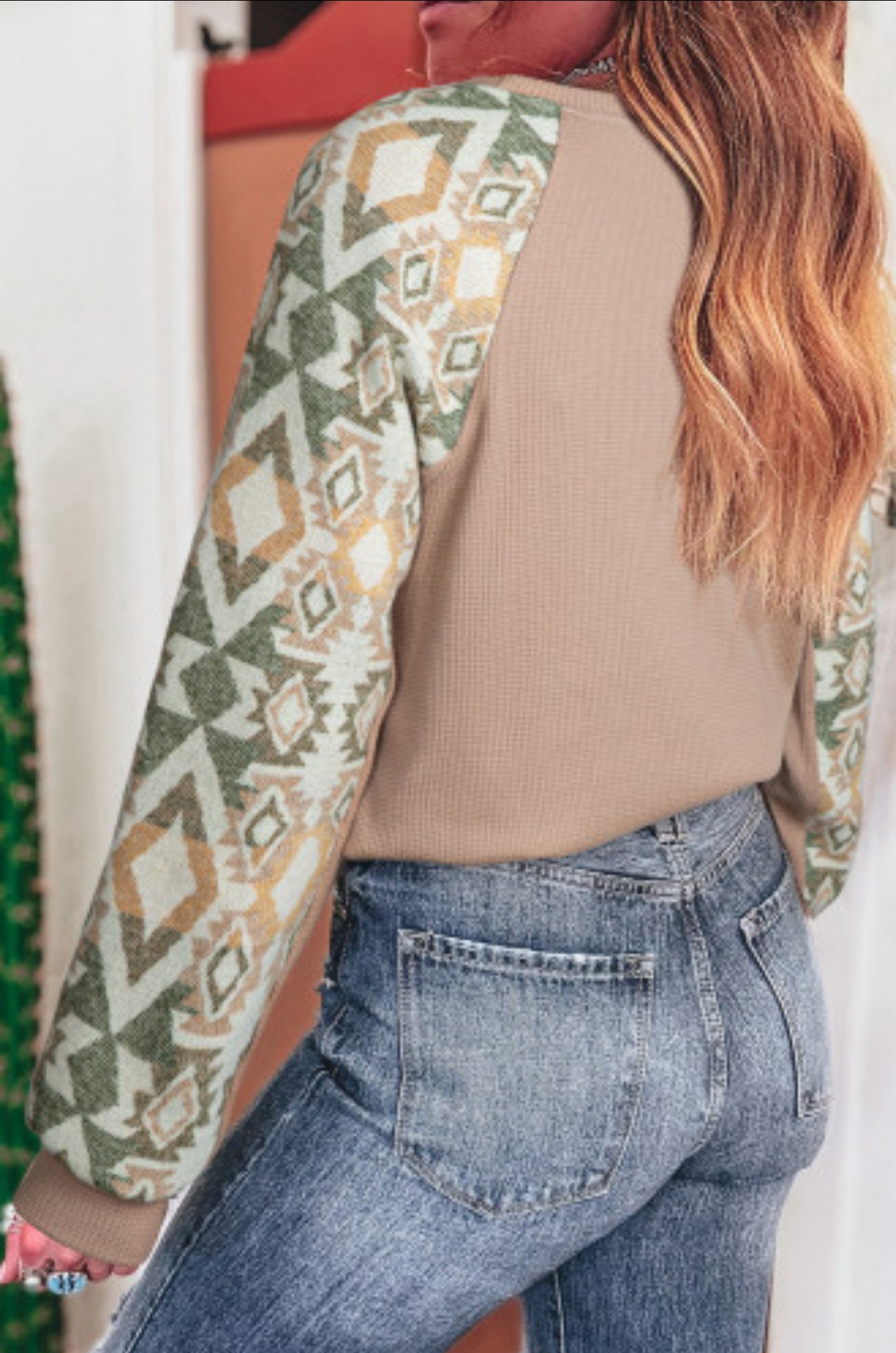 AZTEC PATCHWORK TOP