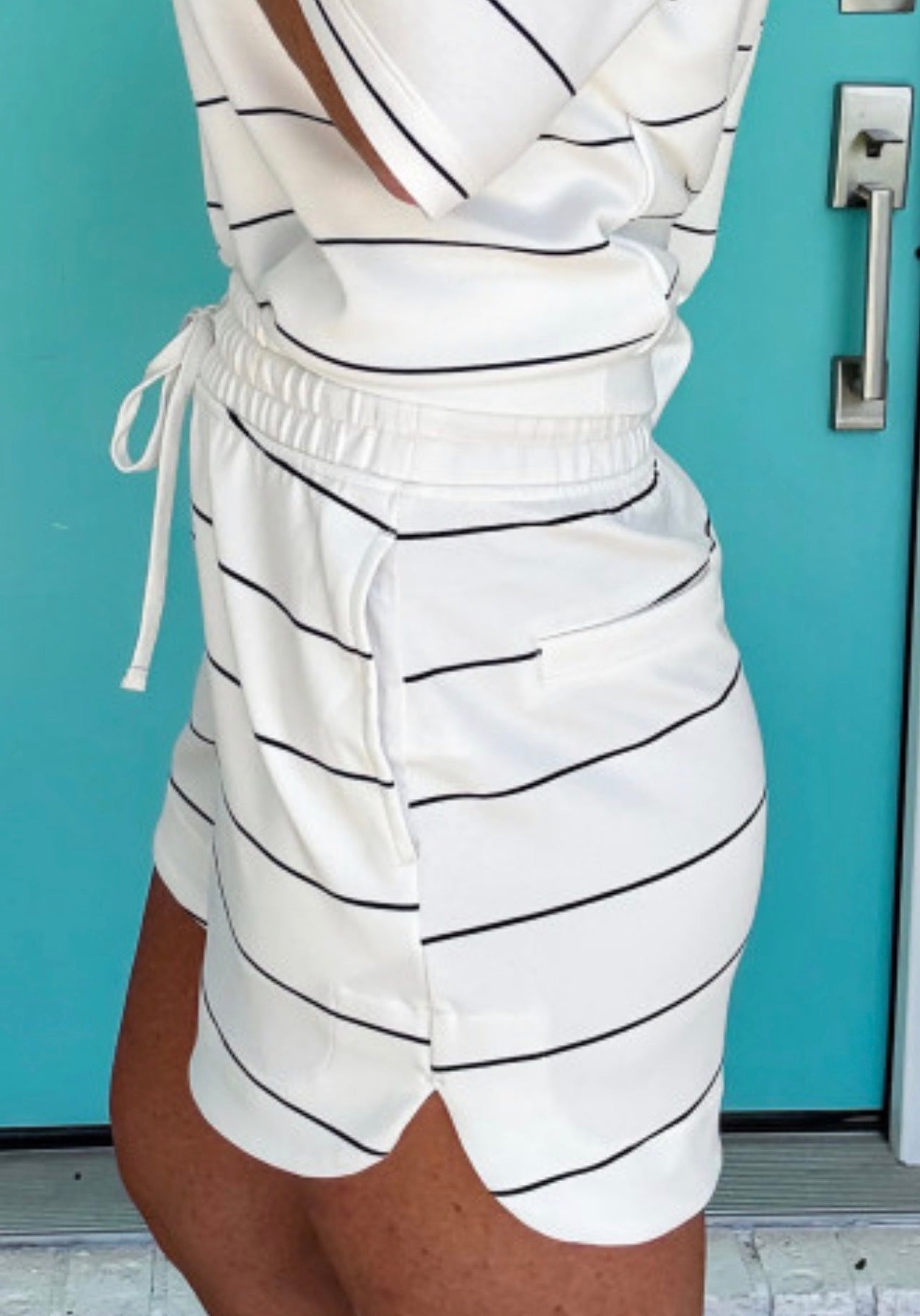 JESSA STRIPED SHORT SET