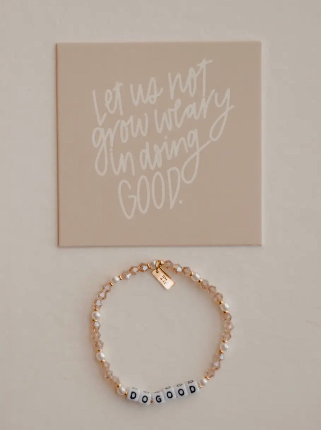 GALATIANS 6:10 BRACELET