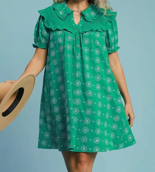 SIGNS OF SPRING MINI DRESS