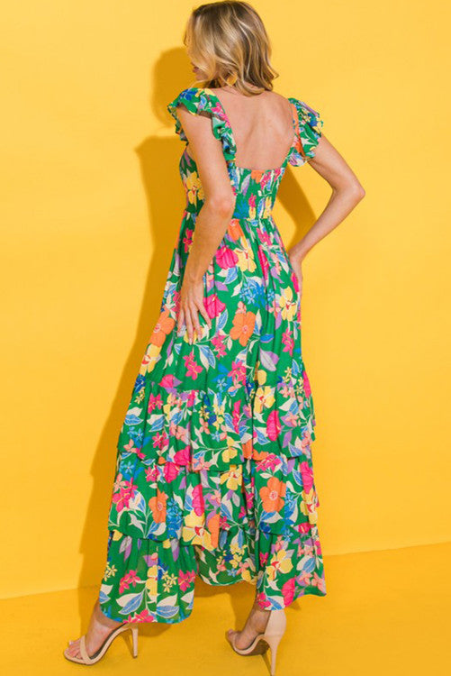 HAPPY TO BE HERE MAXI DRESS