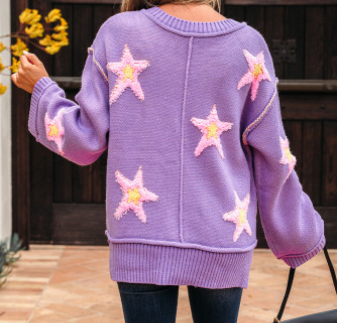 STARS OVER JORDAN SWEATER