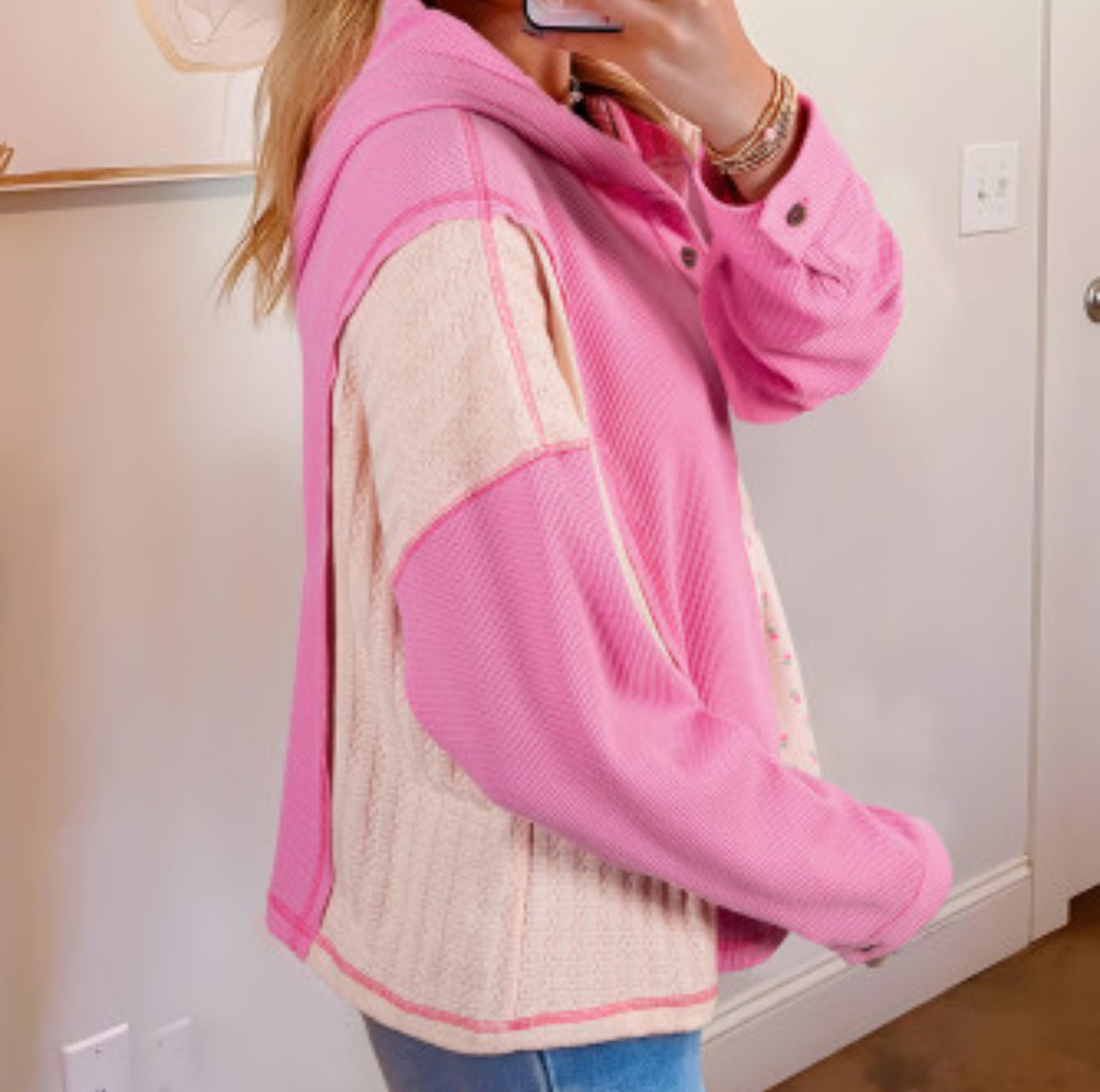 PINK BOUQUET HOODIE