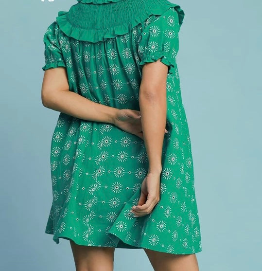 SIGNS OF SPRING MINI DRESS