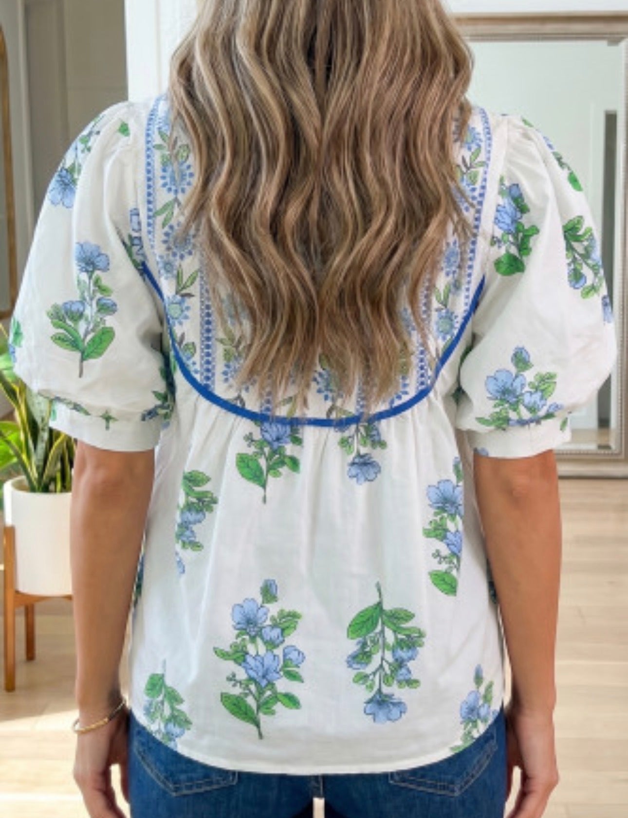 JUDY FLORAL BLOUSE