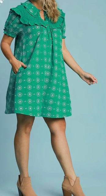 SIGNS OF SPRING MINI DRESS