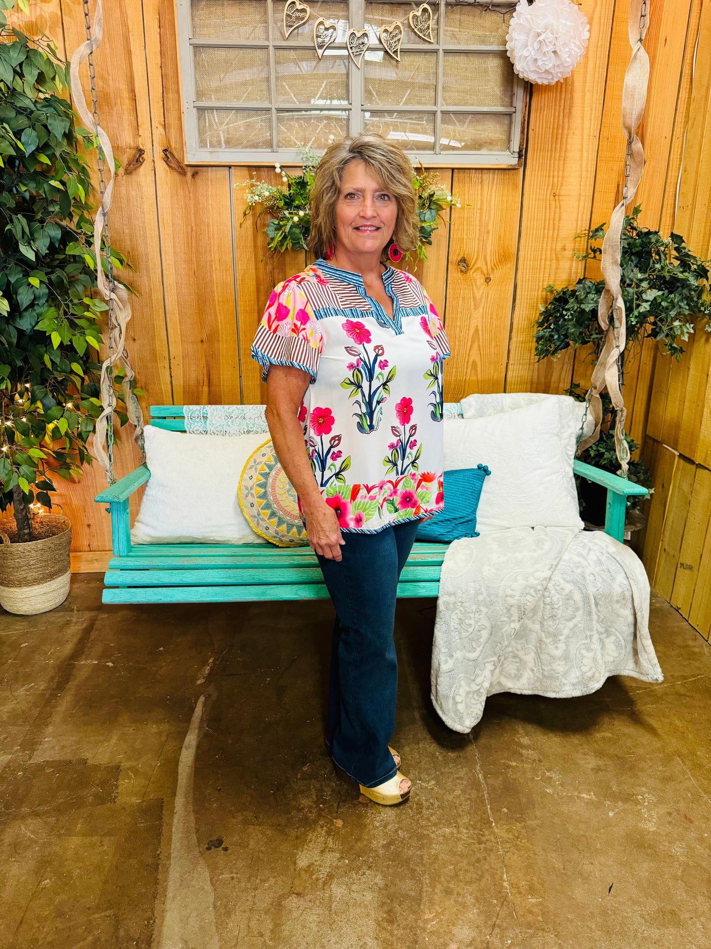 FLORAL PARADISE BLOUSE