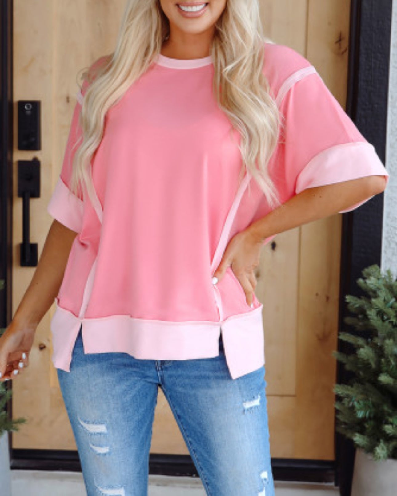 PEACH BLOSSOM TOP
