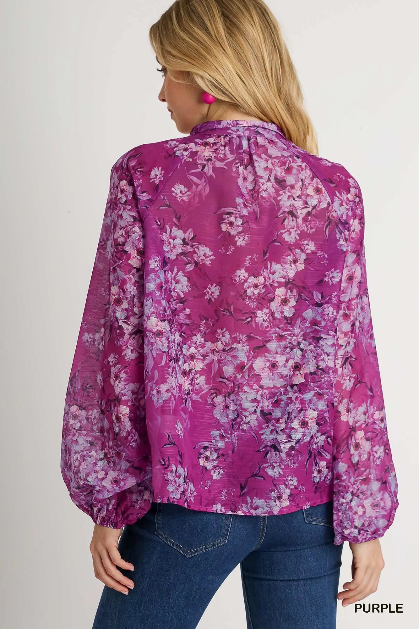 FRESH AIR FLORAL BLOUSE