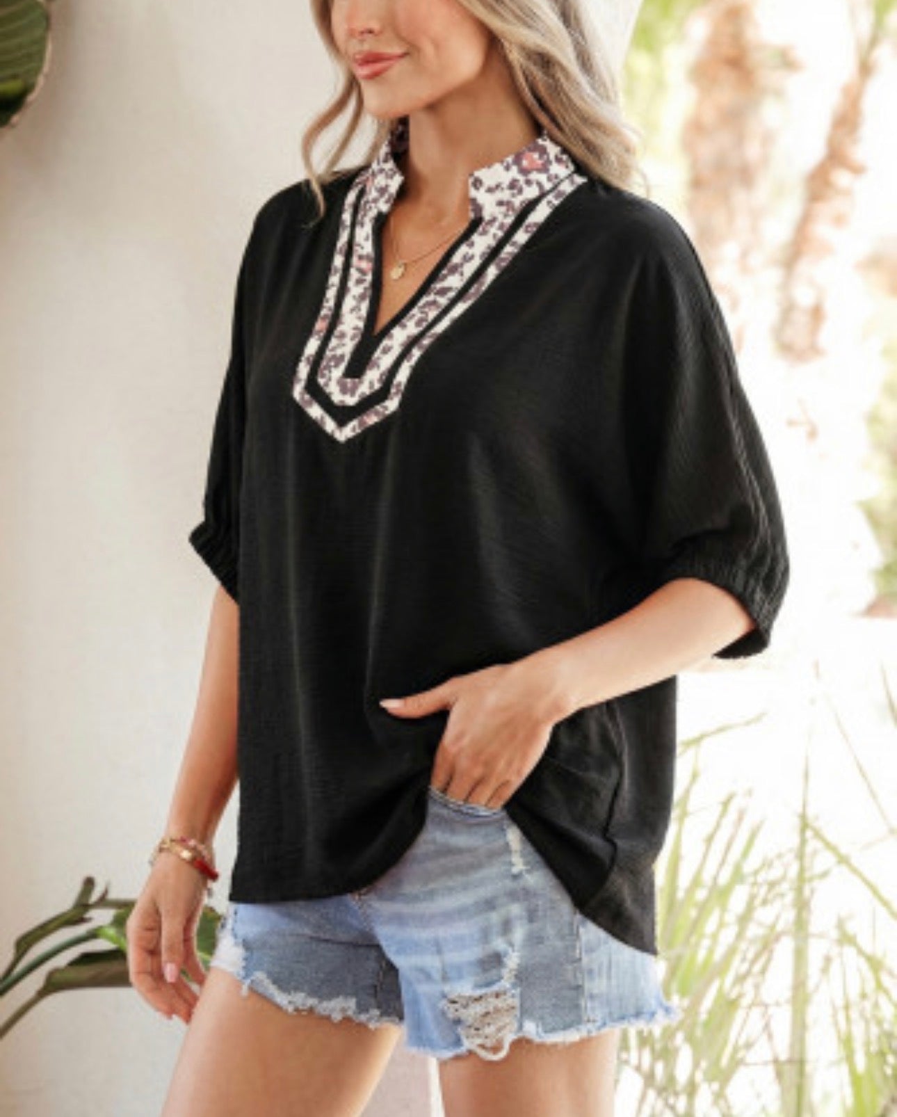 RESA LEOPARD TOP