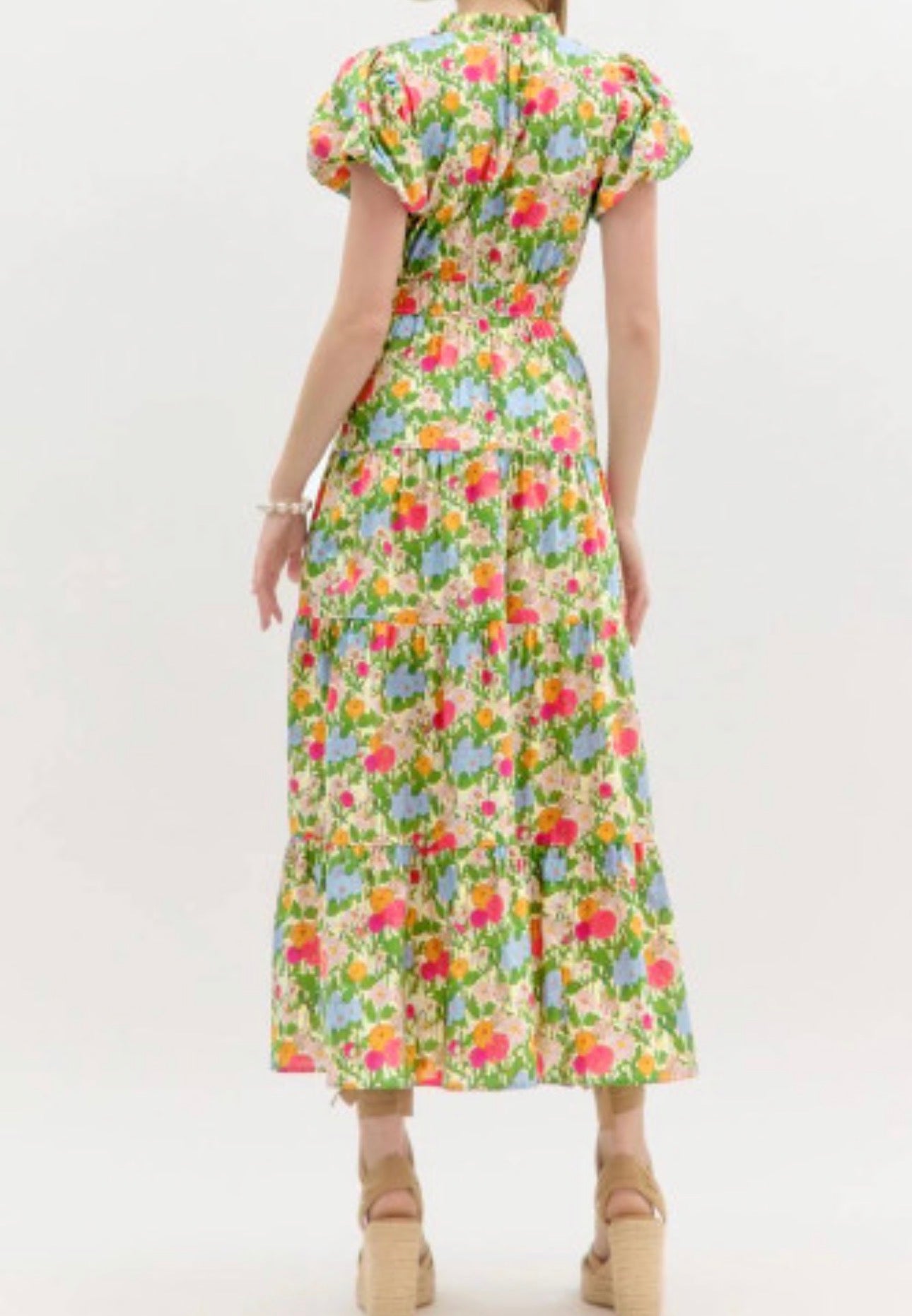 LUNA FLORAL MAXI DRESS