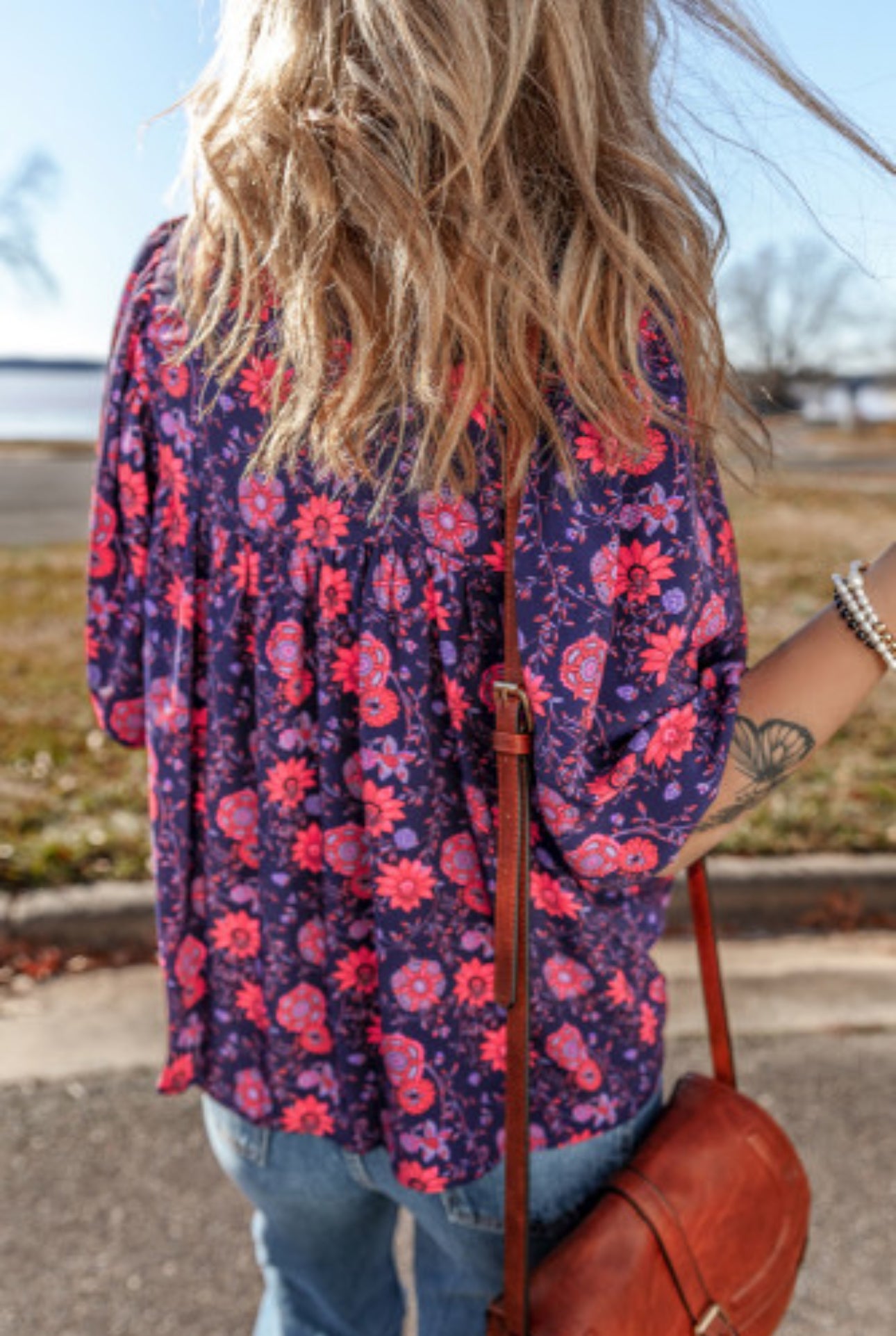DELILAH FLORAL BLOUSE