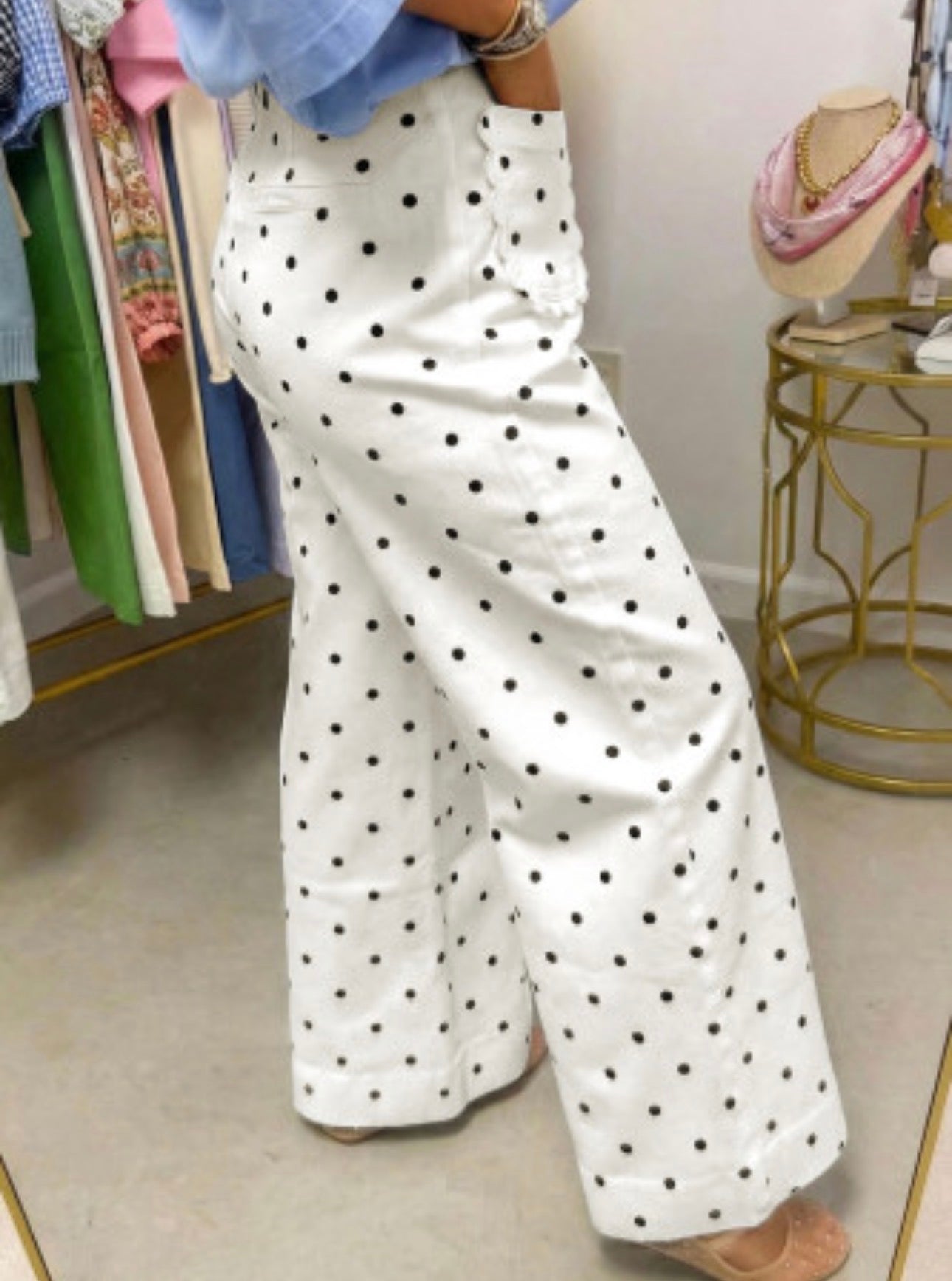 EPPERSON POLKA DOT JEANS