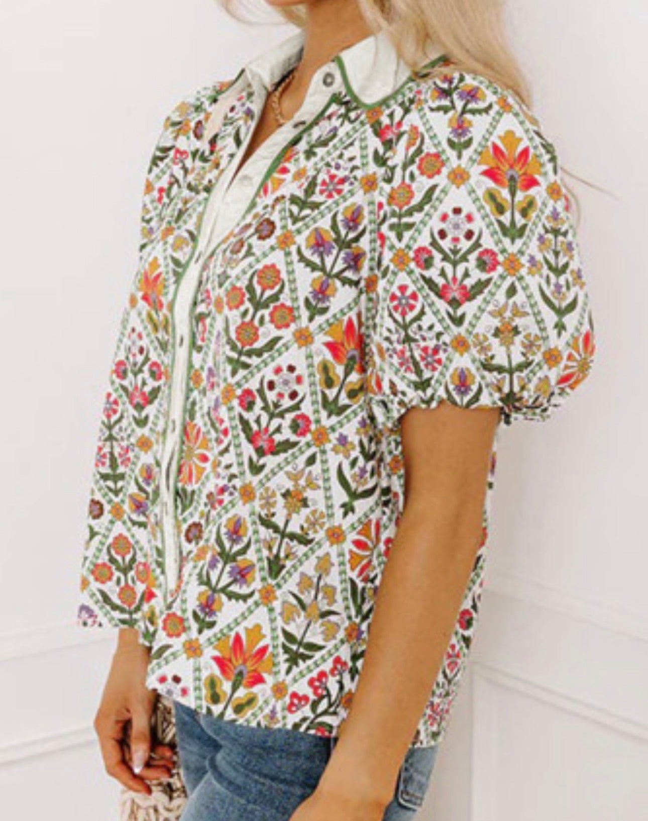 COLLINS FLORAL BLOUSE