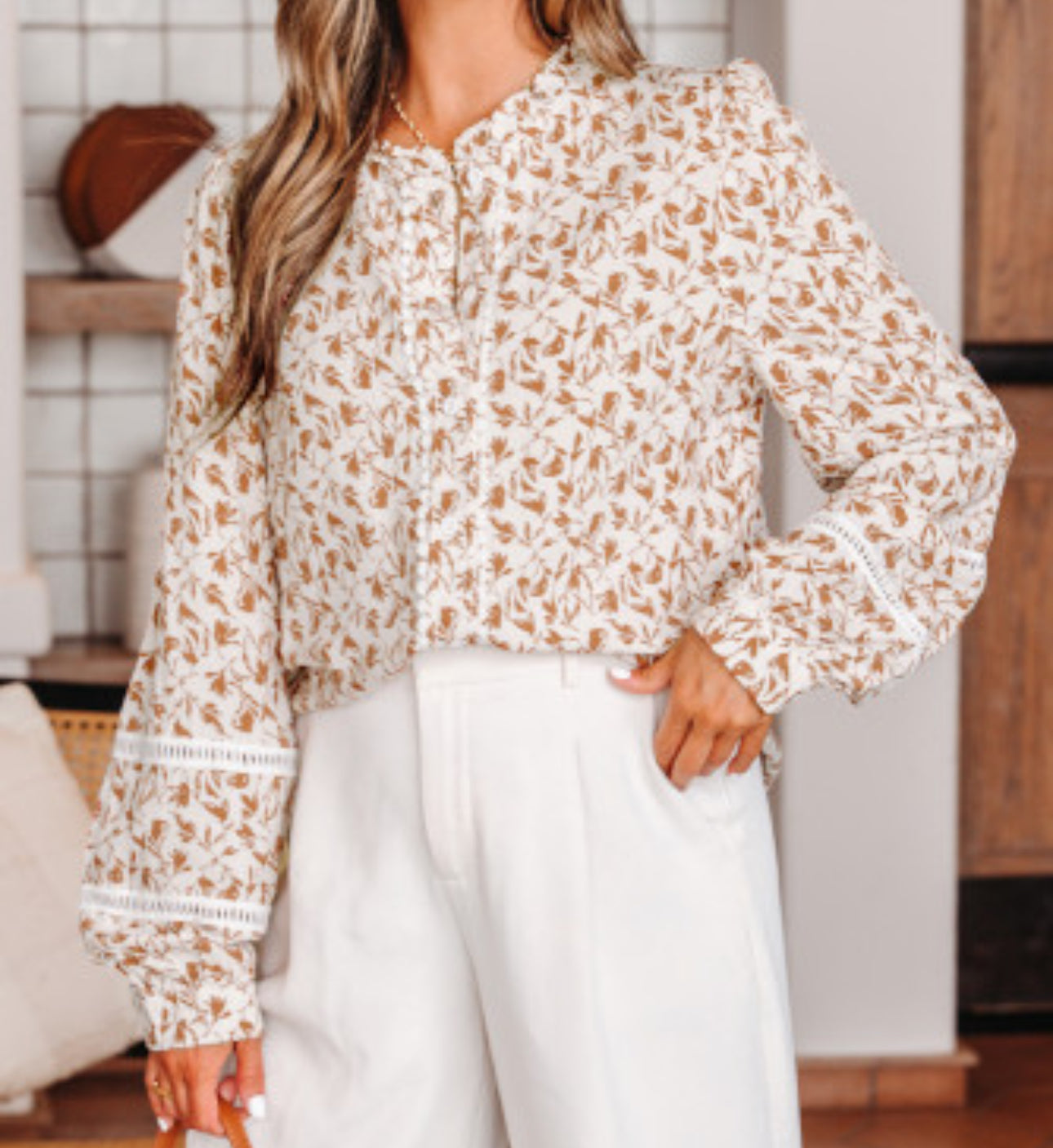 EDEN FLORAL BLOUSE