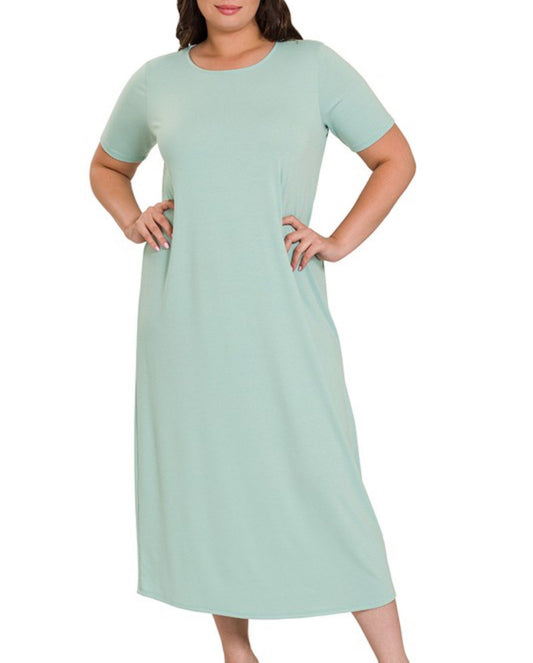 CURVY ALL THE TIME MAXI DRESS