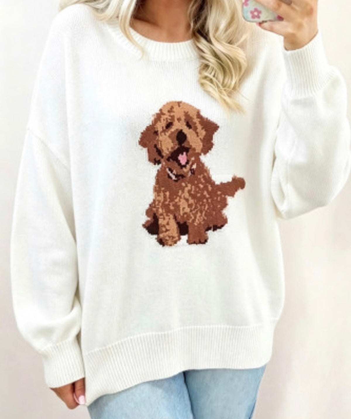 MAN'S BEST FRIEND SWEATER