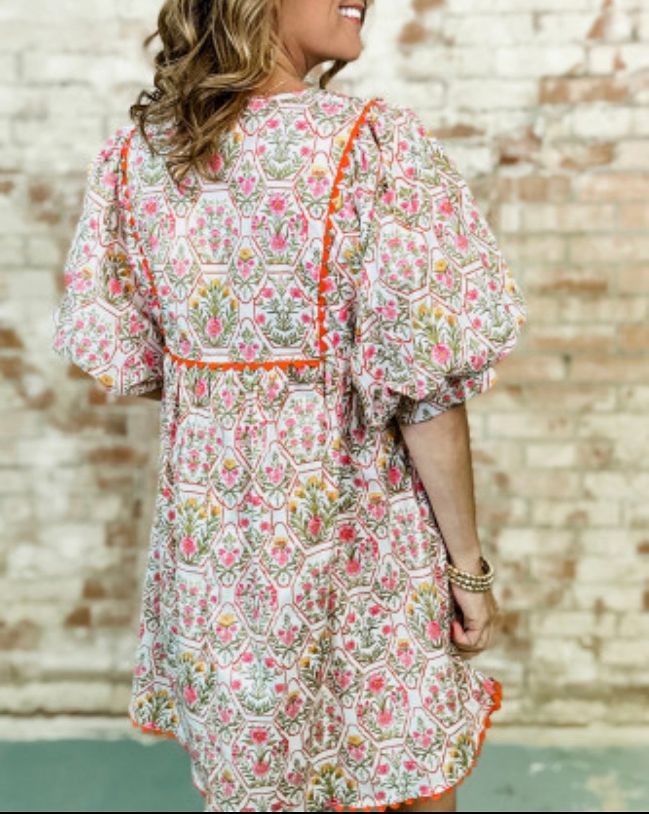 EMERIE FLORAL MINI DRESS