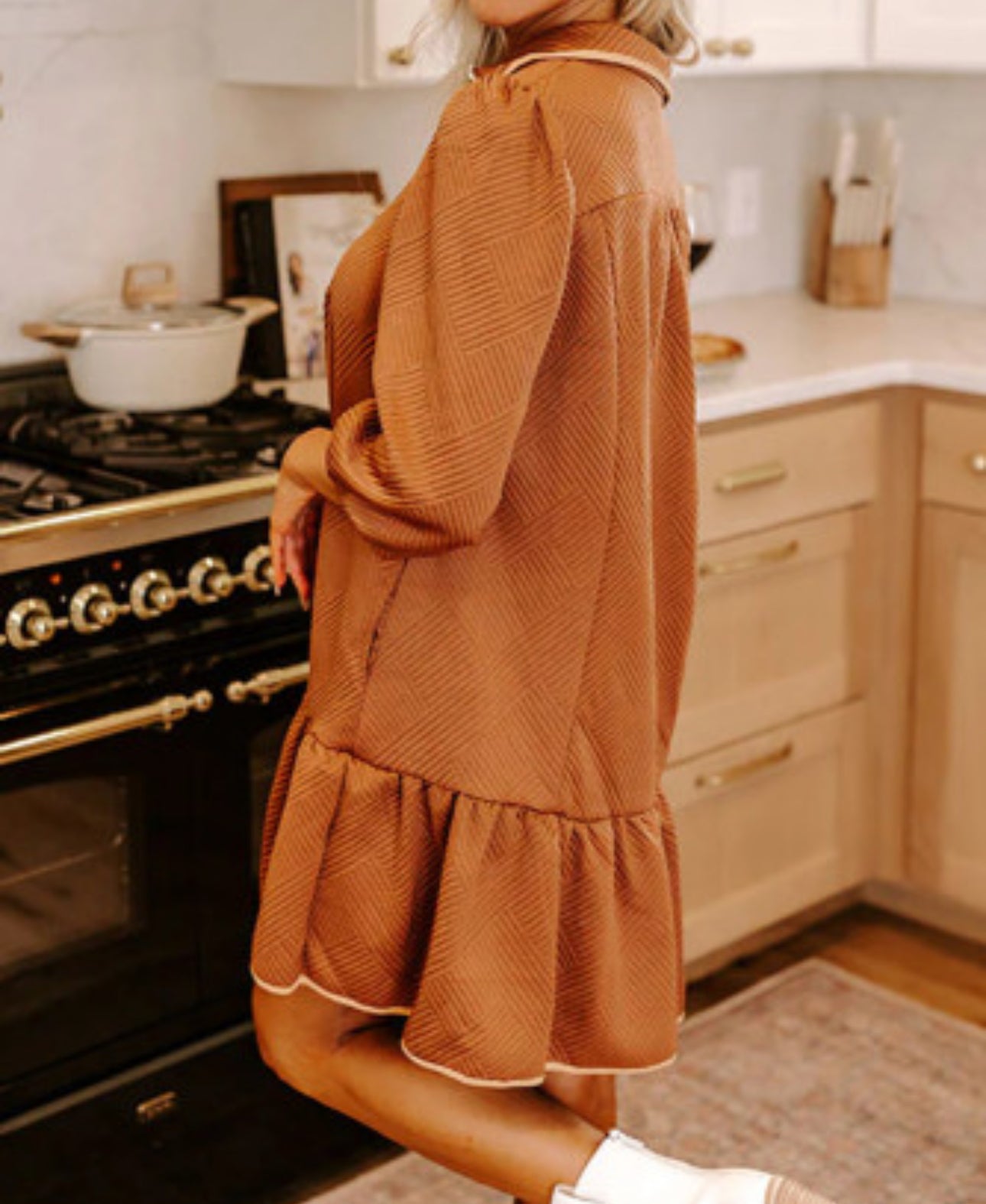 DESERT GOLD MINI DRESS