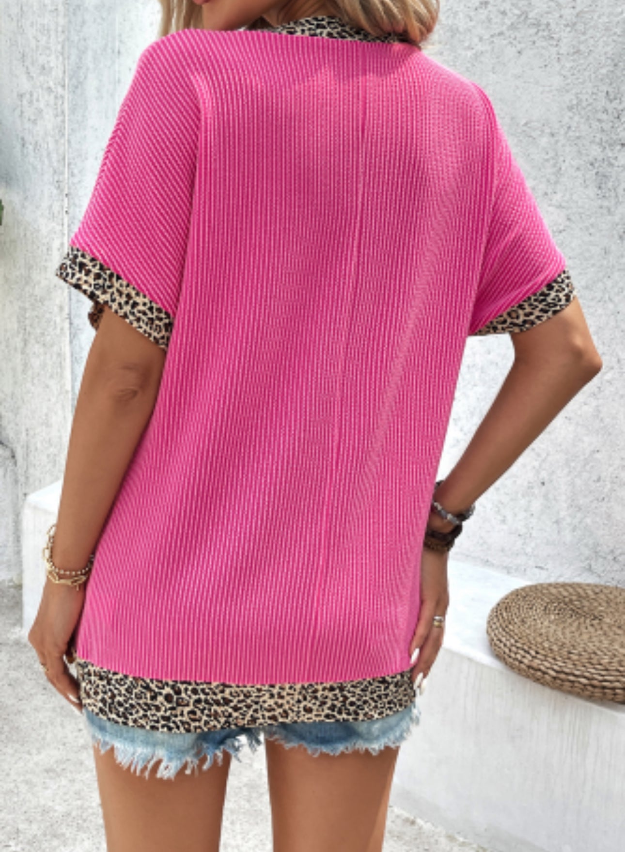MISSED YOU LEOPARD TOP