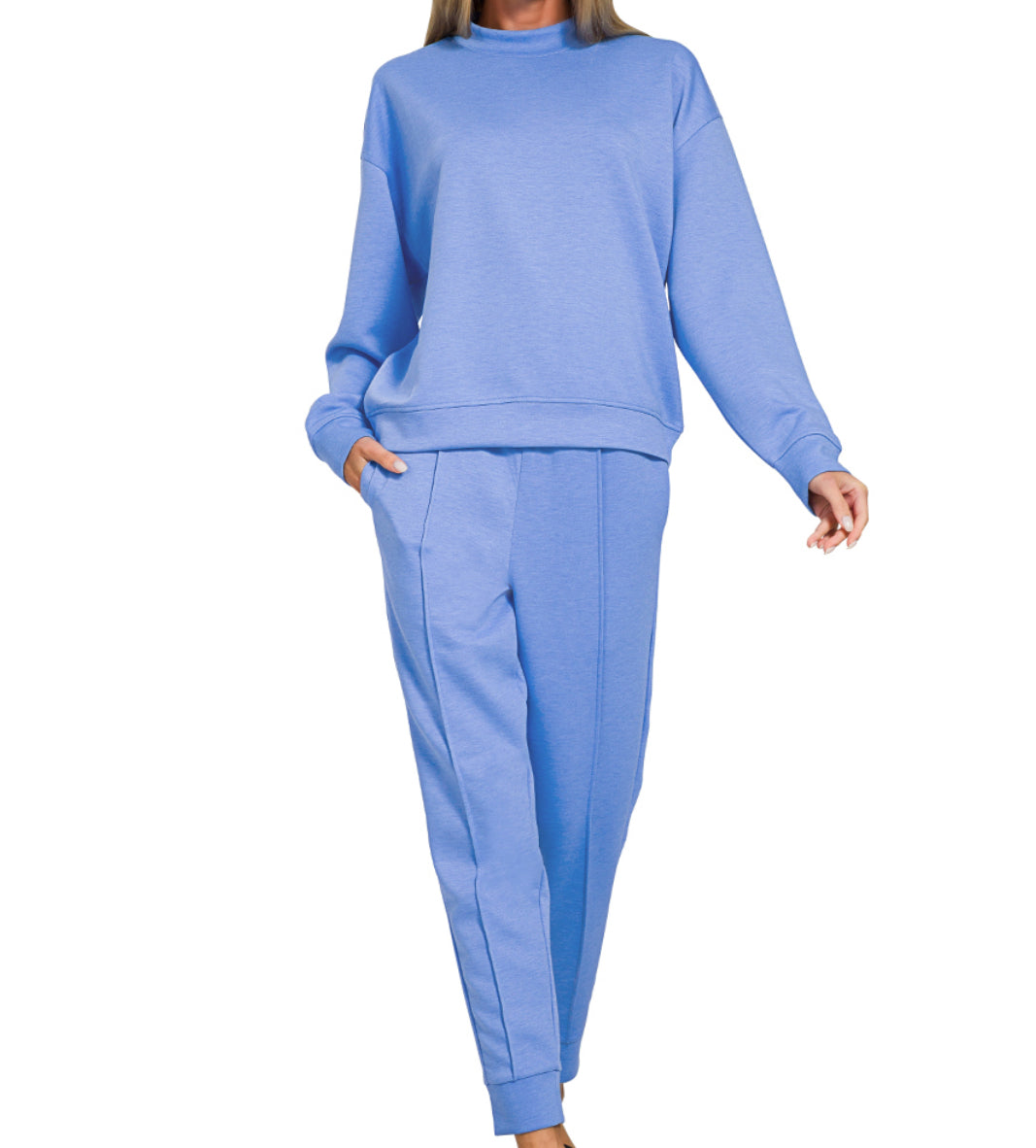 WILLA MOCK NECK JOGGER SET