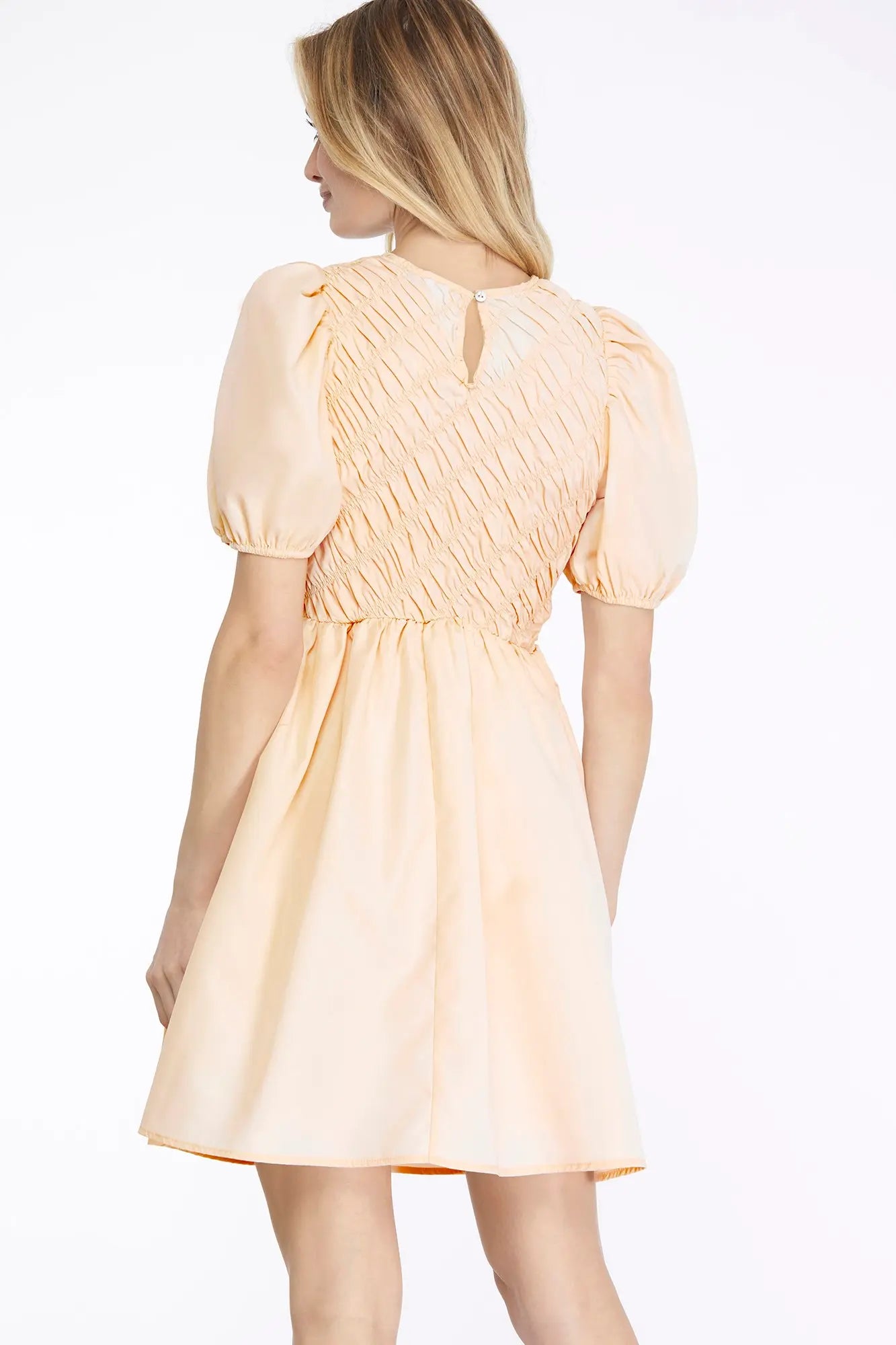 DAPHNE CREAM MINI DRESS