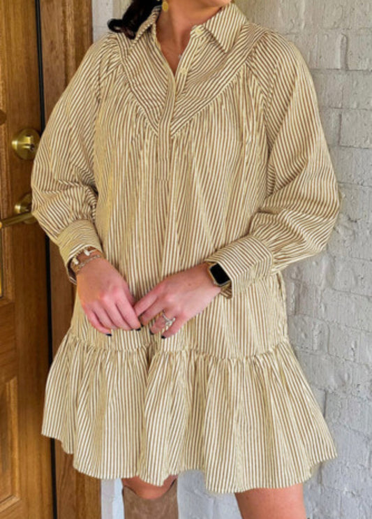 GWYNN STRIPE DRESS