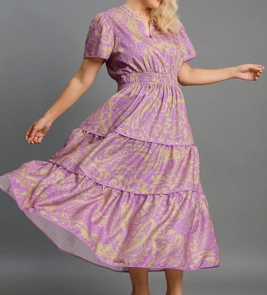 LOVELY LOOKS FLORAL DRESS