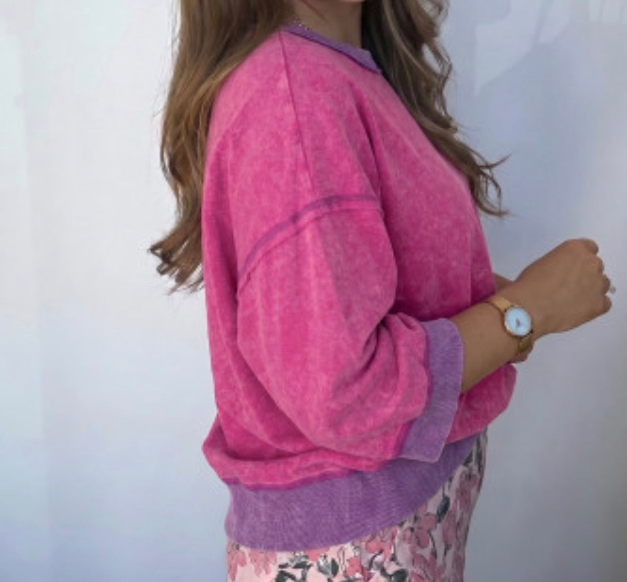 JENSEN PINK TOP