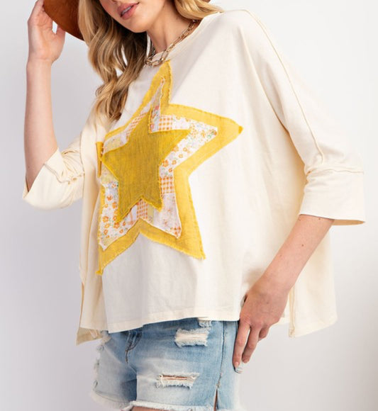 SEEING STARS PATCHWORK TOP