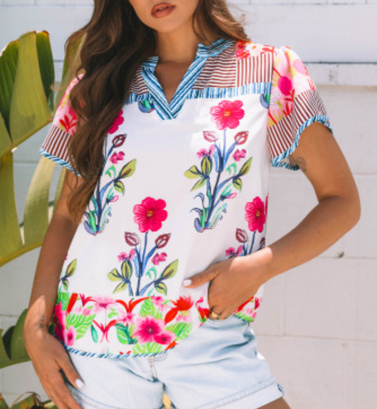 FLORAL PARADISE BLOUSE