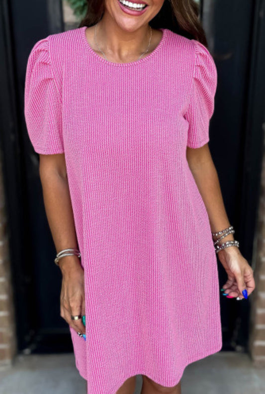 RADIATING BEAUTY MINI DRESS
