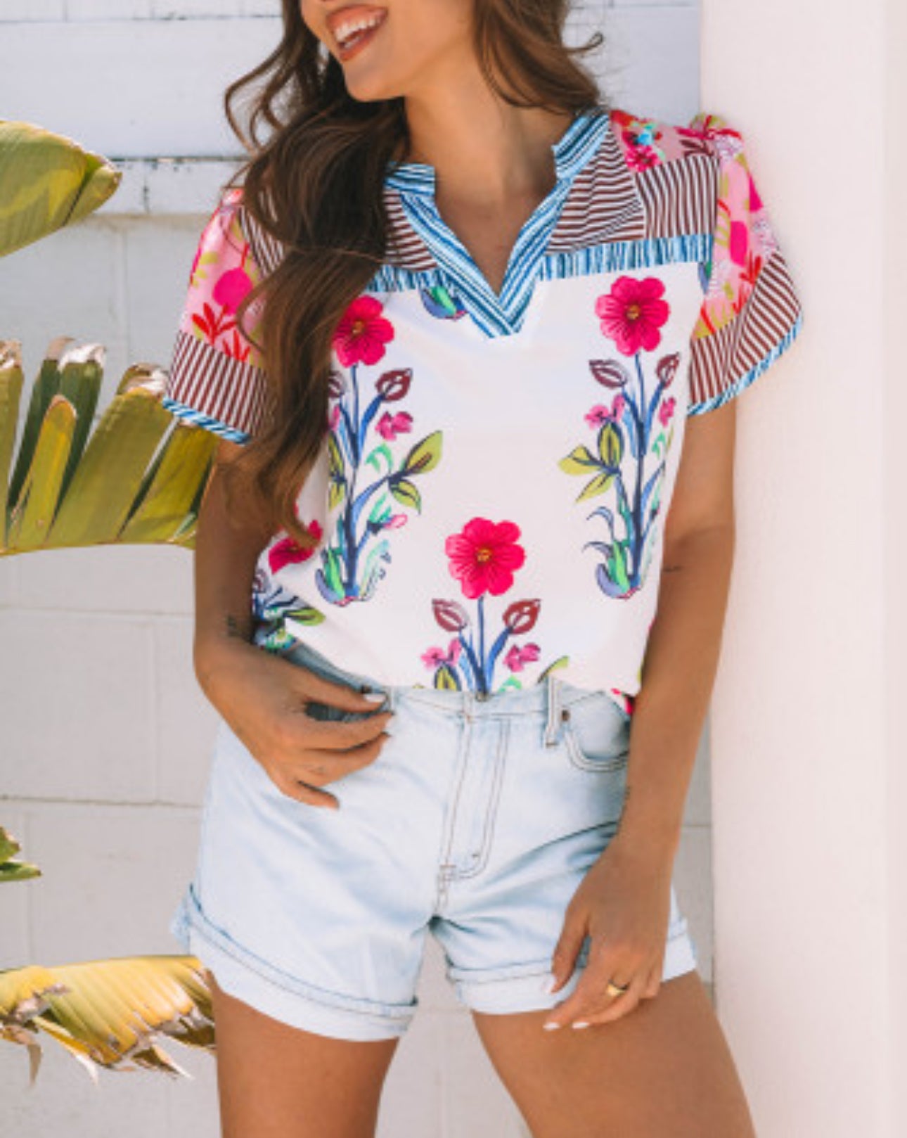 FLORAL PARADISE BLOUSE