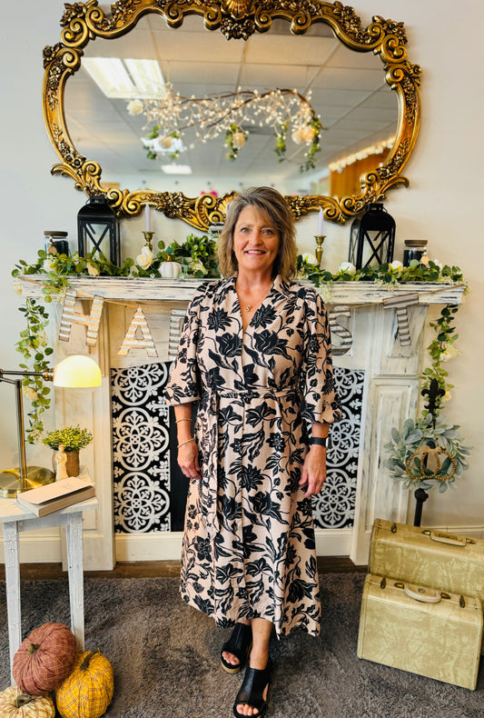 JALISSA MIDI DRESS