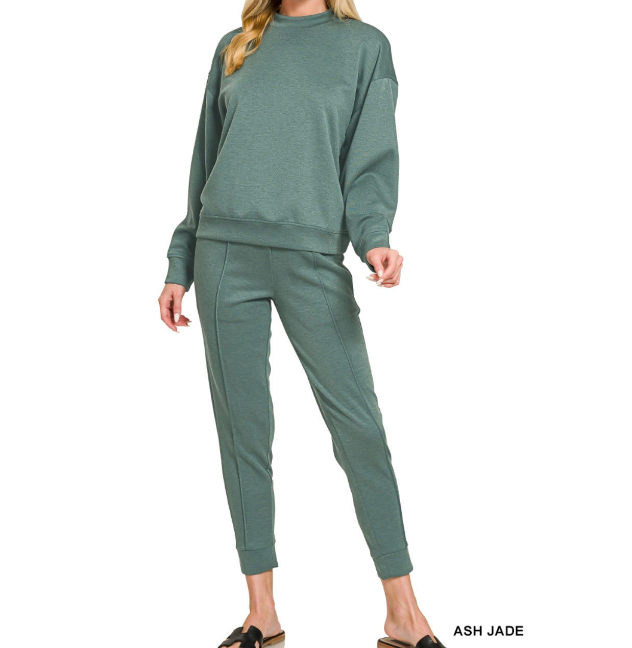 WILLA MOCK NECK JOGGER SET