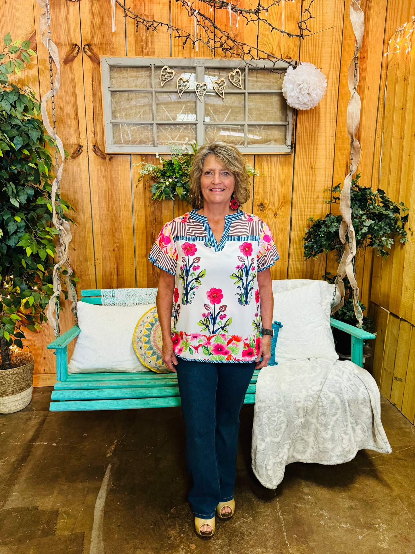 FLORAL PARADISE BLOUSE
