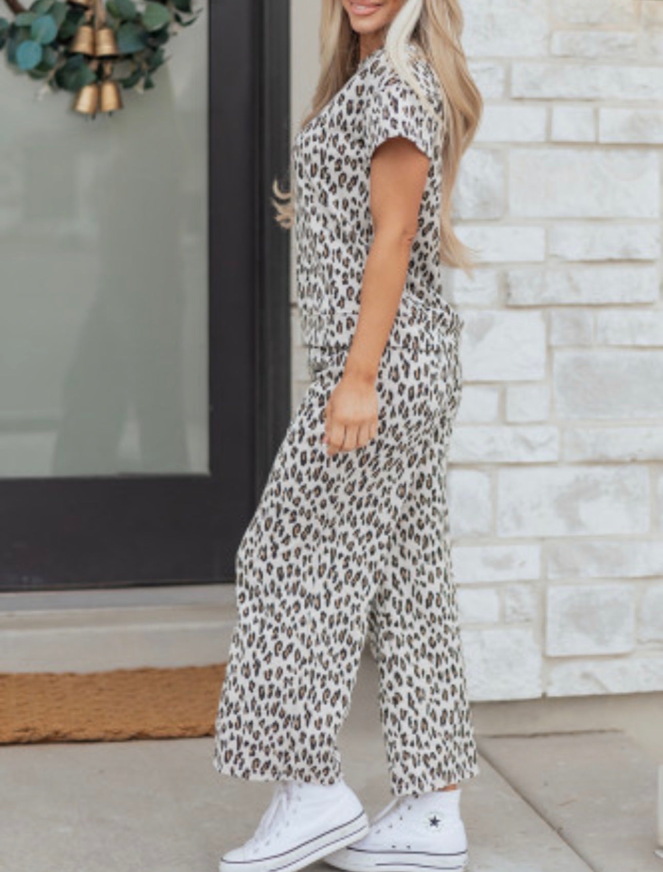 TANNA LEOPARD PANT SET