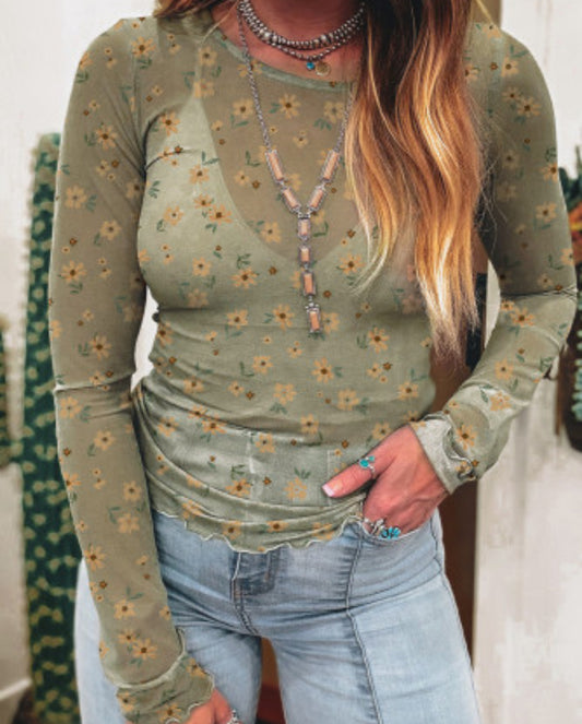 MEADOW OF FLOWERS TOP