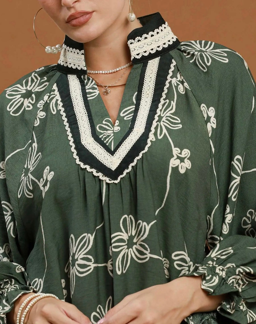 SADIE FLORAL TOP