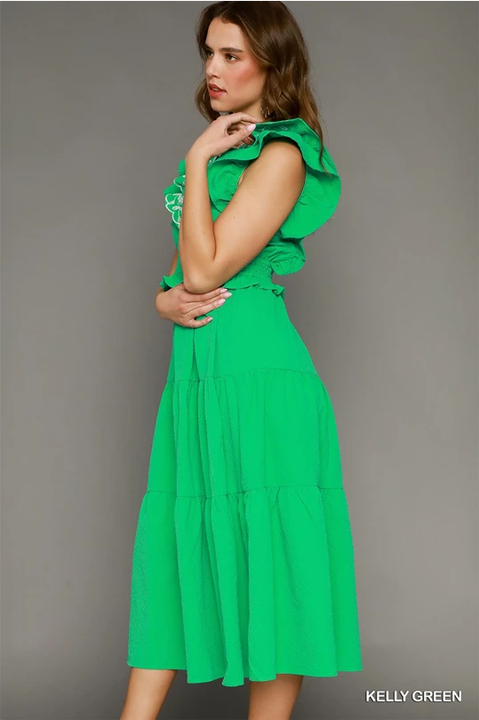 HIDDEN GEM MIDI DRESS
