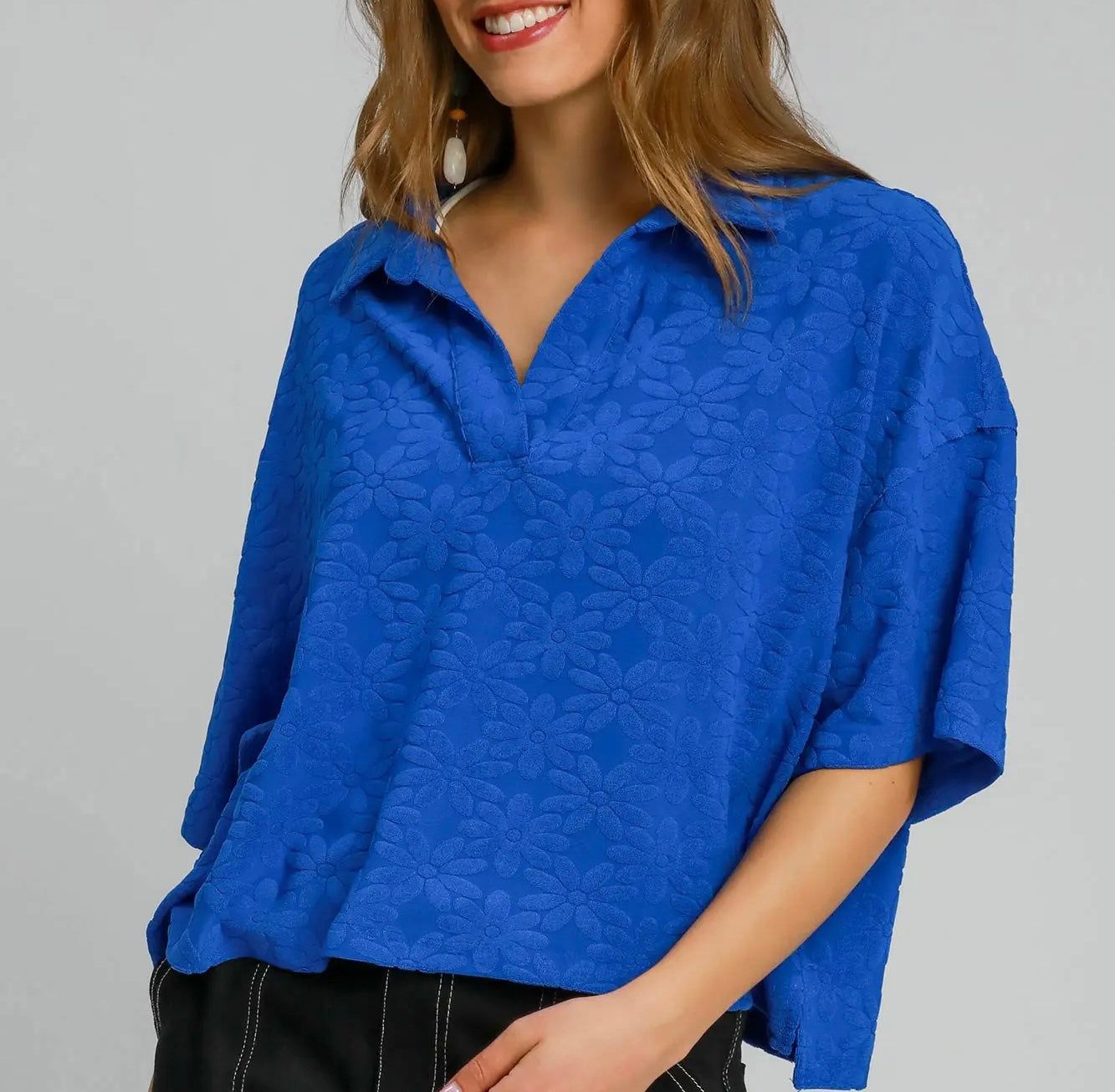 ROYAL FLOWER SHORT SET