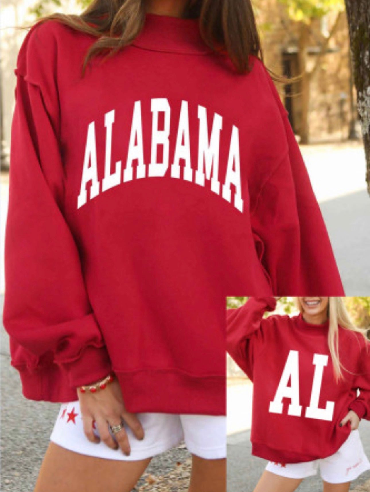 REVERSIBLE BAMA PULLOVER