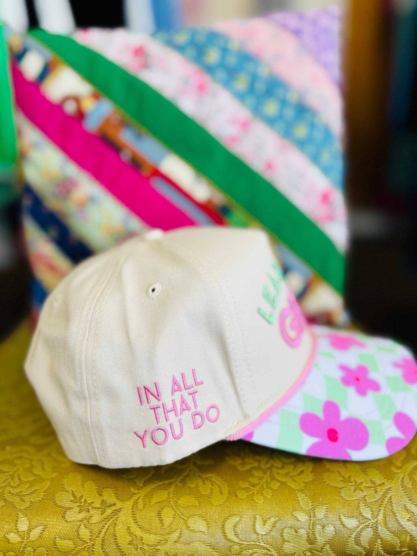 LEAD WITH GRACE BALL CAP